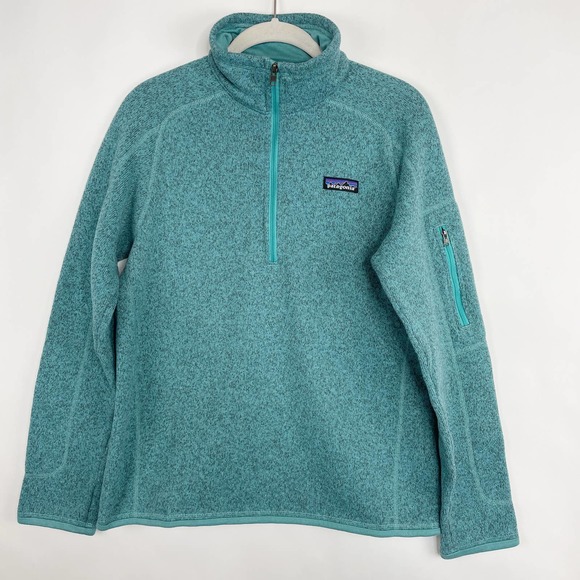 Patagonia Sweaters - Patagonia Better Sweater 1/4 Zip Mogal Blue Size Medium